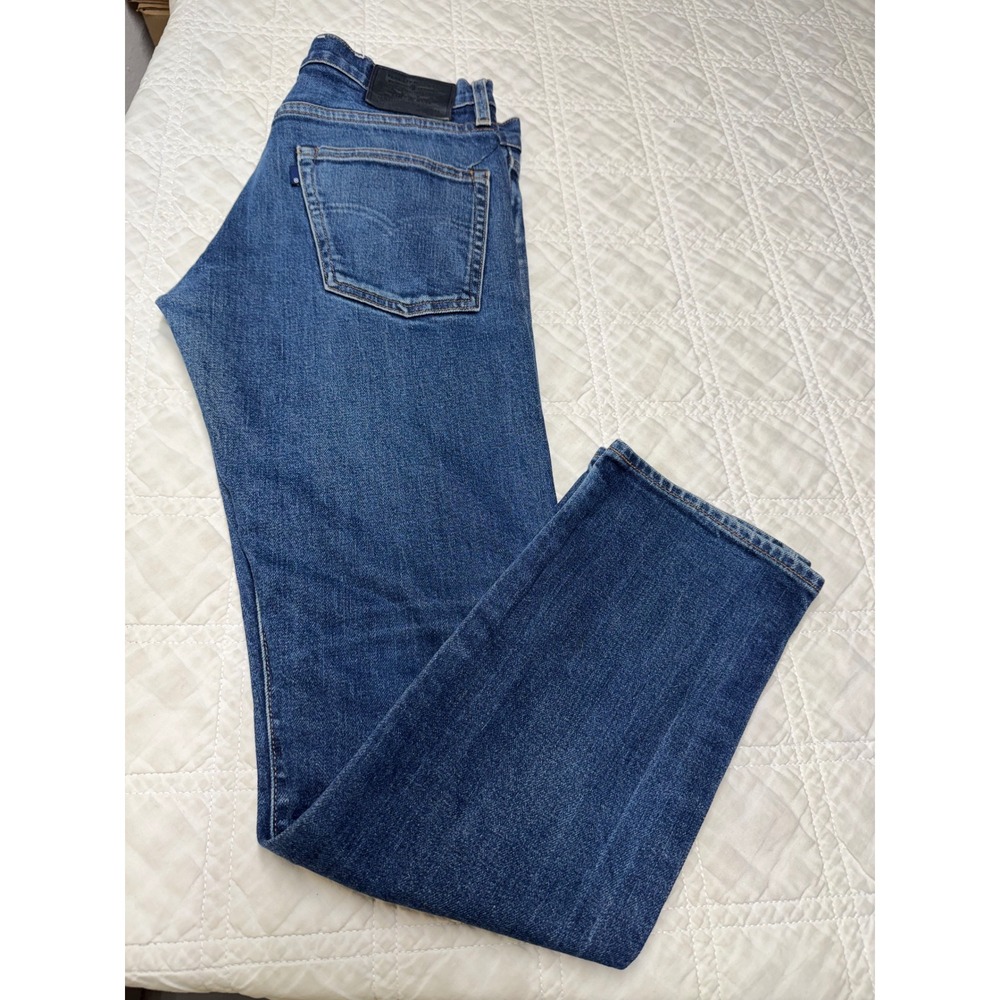 Levi's Made & Crafted Jeans Mens 32x32 Blue Slim Fit Japanese Selvedge Denim